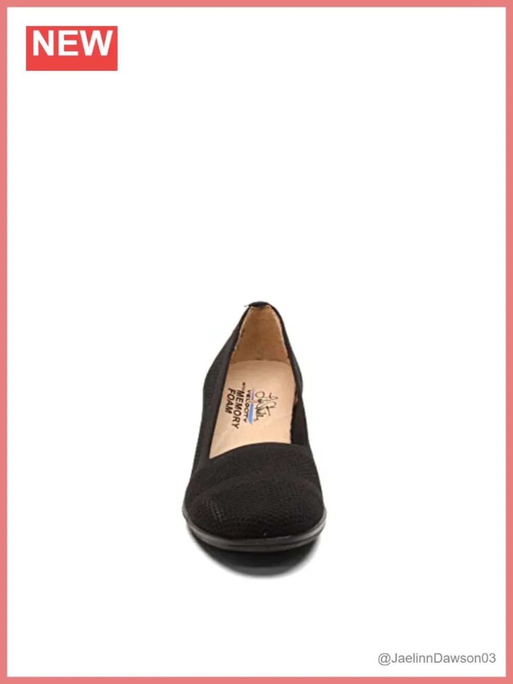 Womens Slip-On Loafer Ballet Flat Memory Foam Cushioned